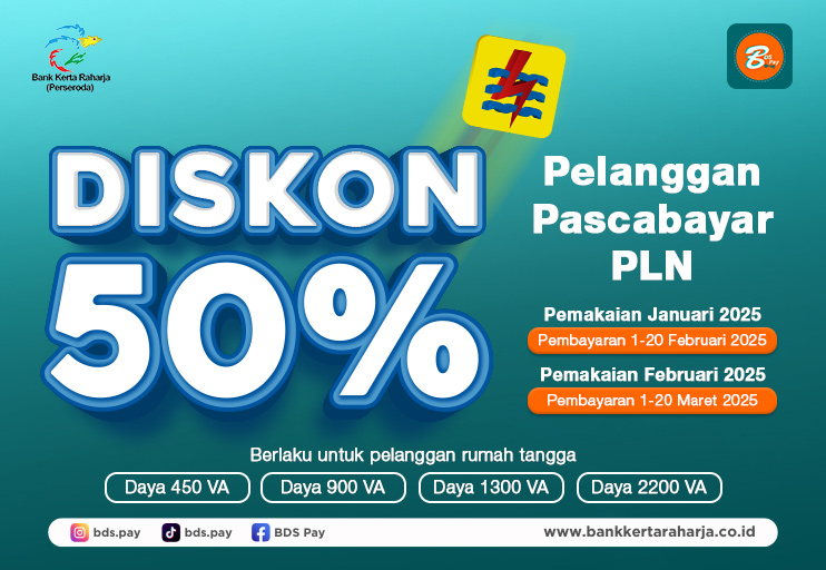 Cara Klaim Diskon Listrik PLN 50% Terbaru Januari 2025